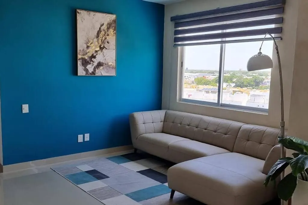 Apartment Cozy Confortable 10 Min Hotel Zone 2 Rooms Jacuzy Cancun