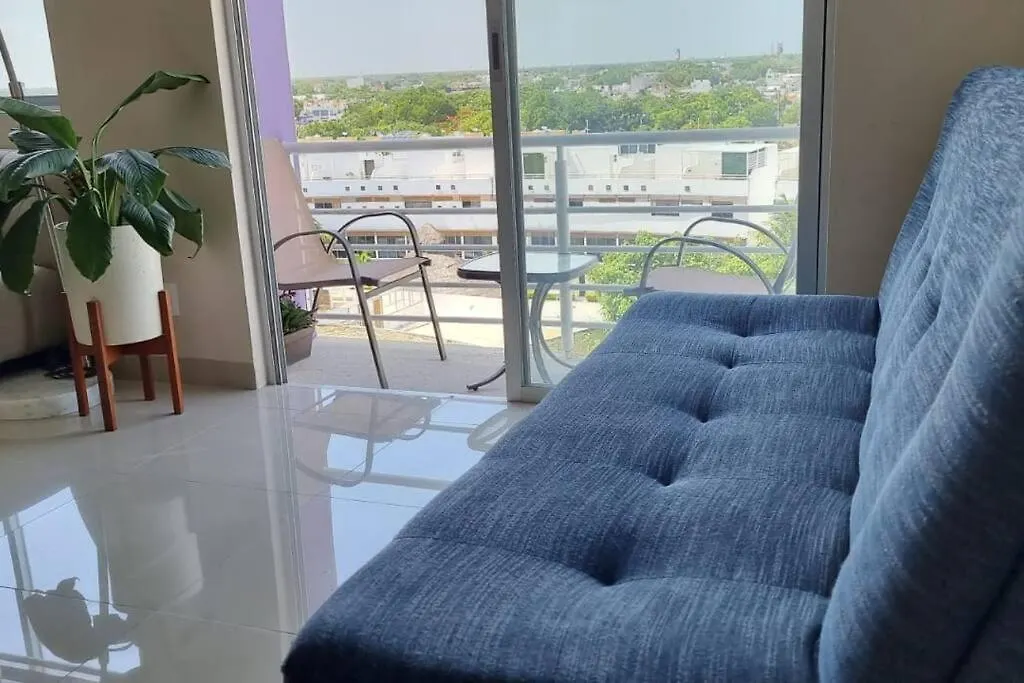 Apartment Cozy Confortable 10 Min Hotel Zone 2 Rooms Jacuzy Cancun
