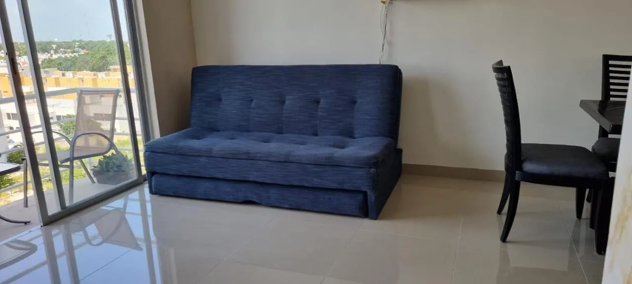 Apartment Cozy Confortable 10 Min Hotel Zone 2 Rooms Jacuzy Cancun Mexico
