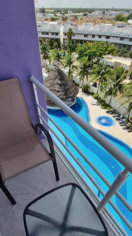 Apartment Cozy Confortable 10 Min Hotel Zone 2 Rooms Jacuzy Cancun