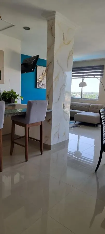Apartment Cozy Confortable 10 Min Hotel Zone 2 Rooms Jacuzy Cancun Mexico