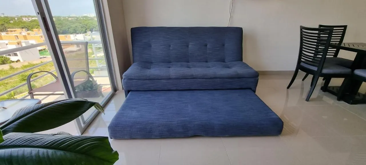 Cozy Confortable 10 Min Hotel Zone 2 Rooms Jacuzy Cancun Apartment